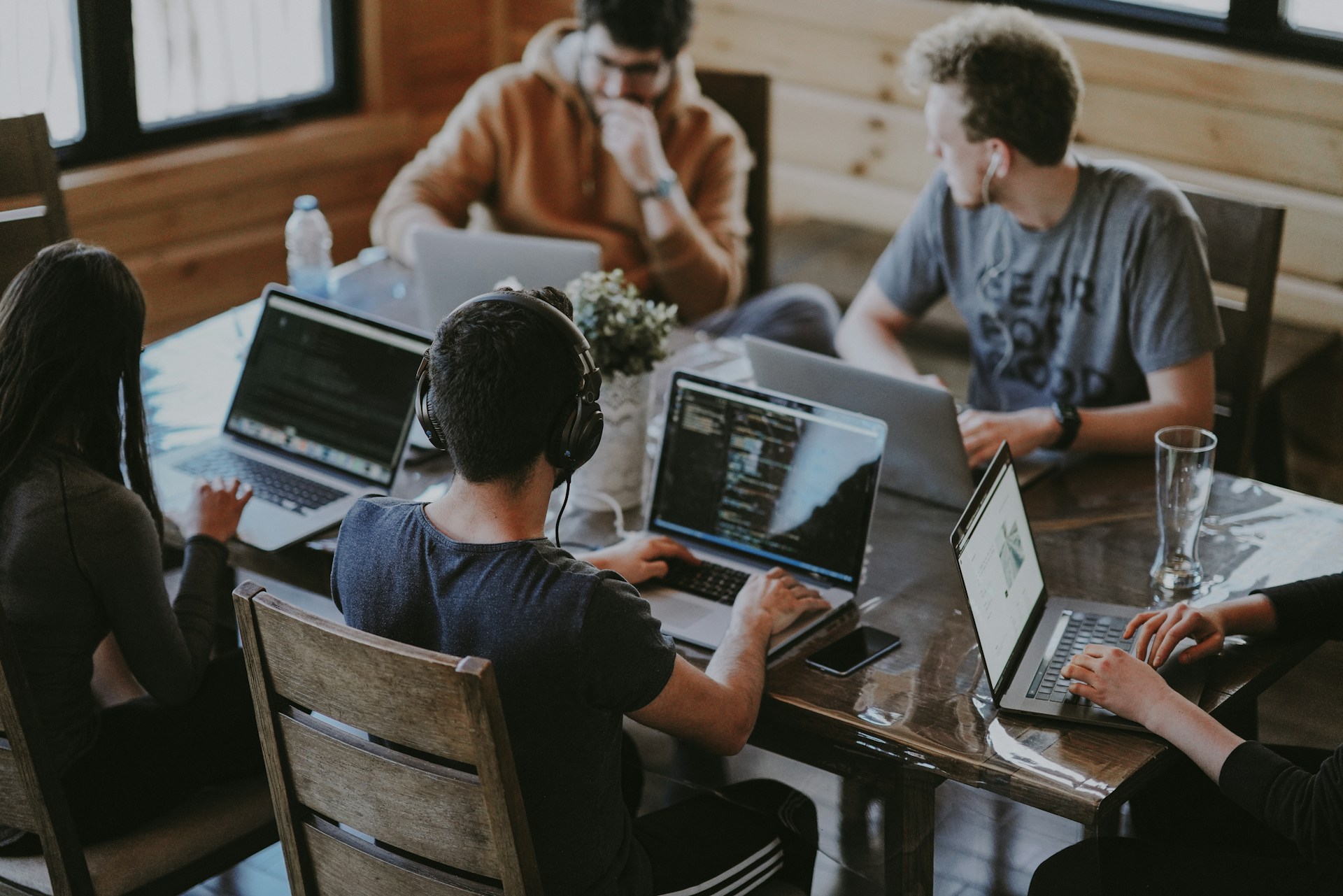 A team turning ideas into real-world business solutions